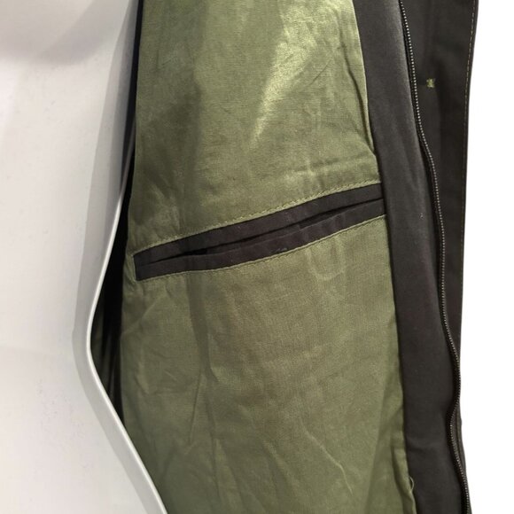 FELLER Seattle Raincoat Brown Plaid Hooded Jacket Women’s L – Rare Print - Picture 9 of 11